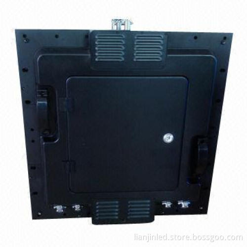LED Panel, P10 Outdoor Die-cast Aluminum Cabinet, Sized 640 x 640mm